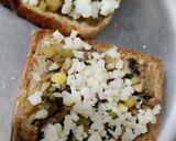 A picture of step 3 of Mushroom Zucchini Bread Pizza.