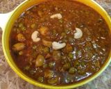 A picture of step 3 of Khoya, Matar, Mushroom.