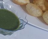A picture of step 4 of Meethi puri.