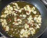 A picture of step 1 of Spanish Garlic Prawns.
