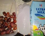 Foto langkah ke 1 dari resep Jus susu kurma.