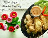 Foto langkah ke 3 dari resep Cilok ayam bumbu kacang.