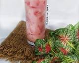 Cara Membuat Es Semangka Susu Strawberry 3