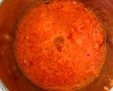 A picture of step 1 of Mung pilau.