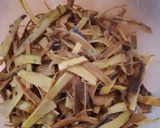 Foto langkah ke 5 dari resep Abon Kulit Pisang.