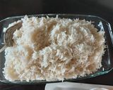 A picture of step 1 of Zarda mutanjan/Eid special.