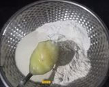 A picture of step 1 of Papdi Chaat.