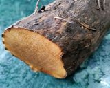 A picture of step 1 of Suran/ Yam Fry.