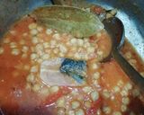 A picture of step 3 of Amritsari Chole.