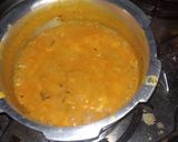 A picture of step 8 of Gujarati Dal Dhokli.