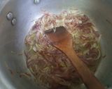 A picture of step 4 of Bhindi Aloo.