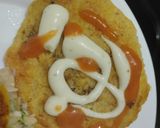 Foto del paso 6 de la receta: Arepa rellena de pescado y plátano maduro🥯🫓🥙