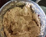 A picture of step 4 of Banana flower Vadai.