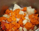 A picture of step 2 of Instant Pot Chicken Tortilla Soup.