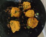 स्टफ्ड मशरूम टिक्का (Stuffed mushroom tikka recipe in hindi) रेसिपी चरण 5 फोटो