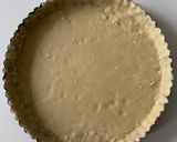 A picture of step 3 of Leek Quiche.