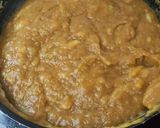 A picture of step 2 of Jackfruit Halwa.