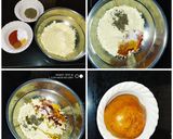 गट्टे कि सब्जी (gatte ki sabji recipe in marathi) रेसिपी स्टेप 1 फोटो 