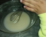 A picture of step 2 of 3 ingredient Cookies😍😋.