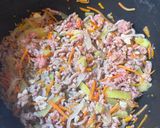 Foto del paso 3 de la receta: Tallarines con verduras y pollo