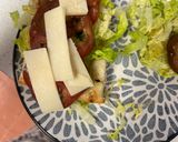 Foto del paso 3 de la receta: Bocadillo de Pavo con Huevo poché y Parmesano