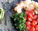 Salade aux quinoa, avocat et pamplemousse étape de la recette 2 photo