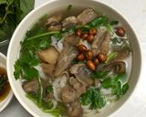 Hình bước làm 6 của món Phở Bò