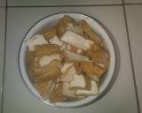 Foto langkah ke 1 dari resep Oseng tahu blacan ala mahce.