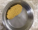 A picture of step 1 of Nankhatai.