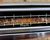 Foto del paso 8 de la receta: Tosta de Pisto Manchego, Huevo plancha & Bastones de Patata al horno