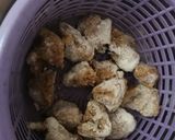 รูปขั้นตอนการทำที่ 3 ของ 麻辣素鸡ไก่ผัดพริกเกลือ(เจ)​