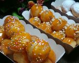 Foto langkah ke 5 dari resep Donat Yunani, Lukumades.