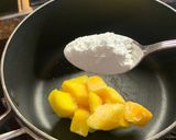 A picture of step 1 of Ginger & Mango Cheese Cake.