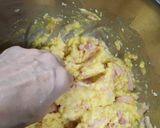 Foto del paso 3 de la receta: Tarta muy rápida de jamón y choclo con 5 ingredientes