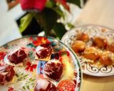 Foto del paso 6 de la receta: Bombones de salmón marinado y jamón ibérico
