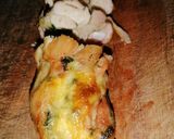 Foto del paso 4 de la receta: Muslo de pollo relleno de queso y espinaca 🤗