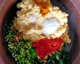 A picture of step 2 of Parpu Vada.