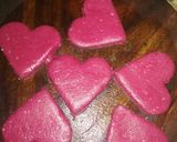 A picture of step 5 of Vanilla heart cookies.