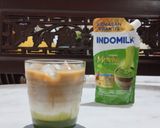 Foto langkah ke 4 dari resep Dirty Matcha Latte.