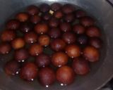 A picture of step 3 of Gulab jambu.