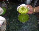 A picture of step 4 of Kairi Mint Jaggery Chutney.