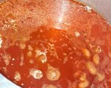 A picture of step 5 of Punjabi Rajma masala.