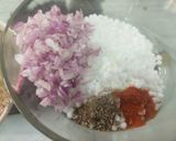 A picture of step 1 of Maharashtrain snacks Sabut dana vada.