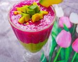 Hình bước làm 6 của món Sinh tố bơ thanh long ruột đỏ