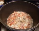 A picture of step 1 of Zuppa Toscana.