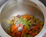 A picture of step 3 of Kerala Sambar.