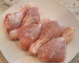 Foto del paso 6 de la receta: Jamoncitos de pollo en salsa de almendras