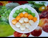 A picture of step 3 of Delicious tasty tricolour ladoo.