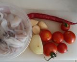 Foto langkah ke 1 dari resep Cumi asam manis simple.