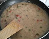 A picture of step 8 of Subzi Pasanda.